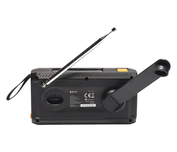 Denver Radio solarne Denver SCD-2033 z lampką i funkcją SOS - 1535082 - zdjęcie 4